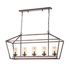 Greenville Signature 5-Light Chandelier for Dining/Living Room, Kitchen Island, Bedroom Greenville Signature