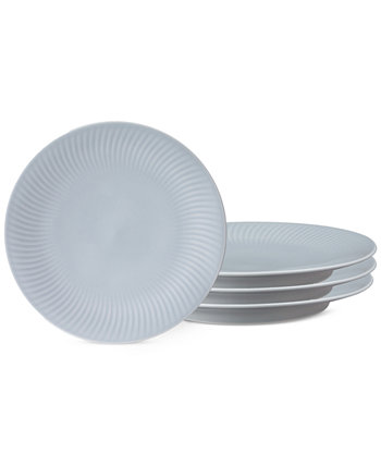 Arc Collection Porcelain Dinner Plates, Set of 4 Denby