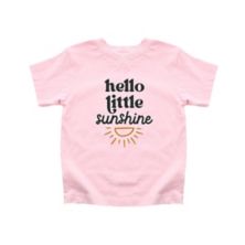 Hello Little Sunshine Toddler Short Sleeve Graphic Tee The Juniper Shop
