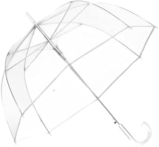 ShedRain Bubble Umbrella – See Through, Rain & Windproof Umbrella - Perfect for Weddings, Prom, Outdoor Events - Automatic Open SHEDRAIN