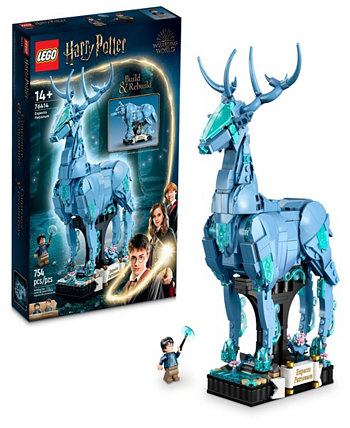 Гарри Поттер 76414 Набор игрушек Expecto Patronum с минифигурками Ремуса Люпина и Гарри Поттера Lego