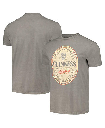 Мужская темно-серая футболка с рисунком Guinness Philcos