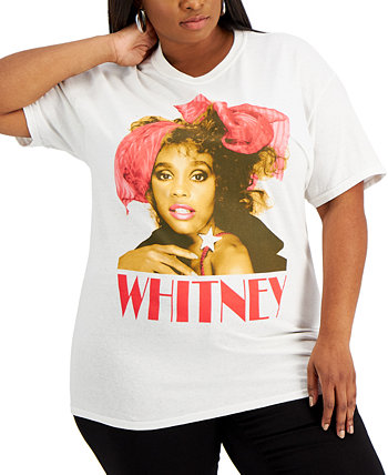 Модная хлопковая футболка больших размеров с рисунком Whitney Love Tribe