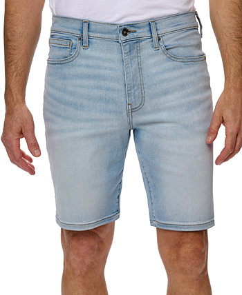 Men's Slim-Fit Stretch 9-1/2" Denim Shorts Lazer