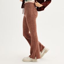 Juniors' SO® High-Rise Knit Flare Pants SO