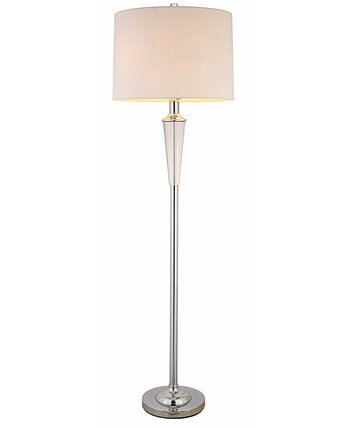 Crystal Suite Collection 60-дюймовая H Современная светодиодная напольная лампа с двумя лампами и диммером Artiva USA