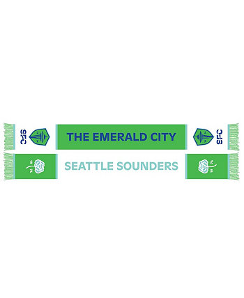 Мужской и женский шарф Seattle Sounders FC Emerald City Ruffneck Scarves