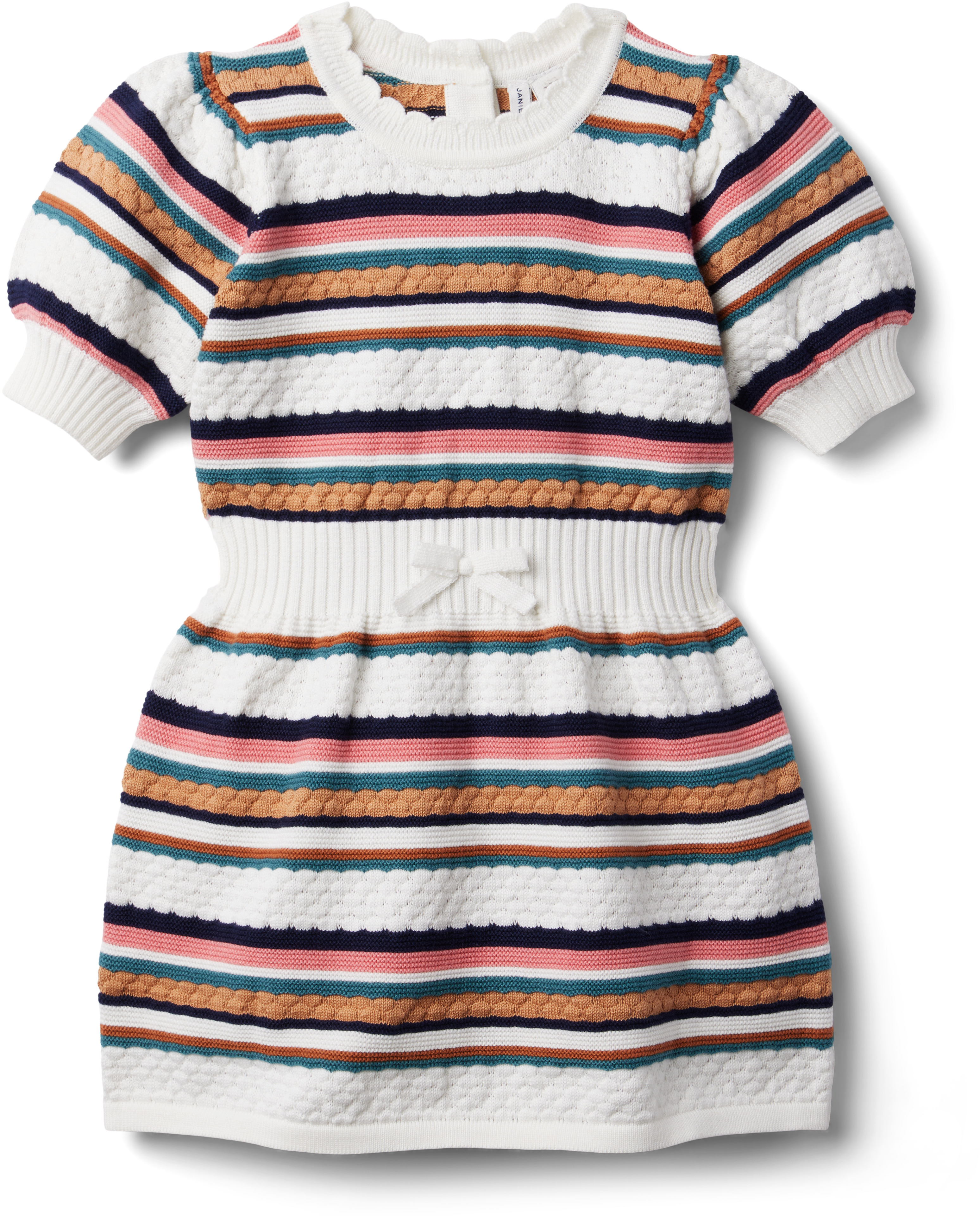 Полосатое платье-свитер (для малышей/маленьких детей/больших детей) Janie and Jack
