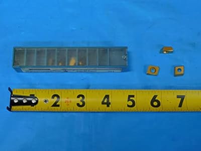 7PCS New Ingersoll CDE313R64 301 TiN Coated Carbide Inserts INDEXABLE Tooling - JP0961RDT M & J Tooling LLC