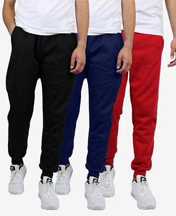 Мужские классические флисовые спортивные штаны Slim Fit Heavyweight, упаковка из 3 шт. Galaxy By Harvic