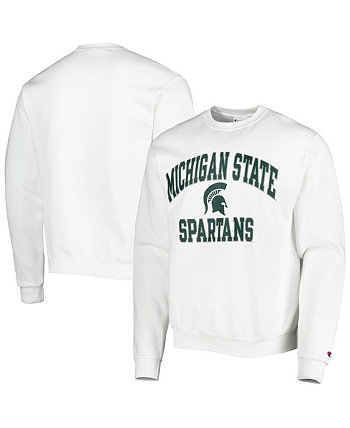 Мужской белый пуловер Michigan State Spartans High Motor свитшот Champion