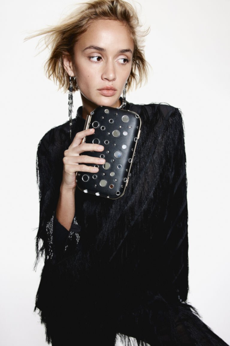 Embellished clutch H&M