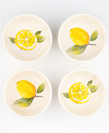 Миски для мороженого с лимоном, набор из 4 шт. THIRSTYSTONE