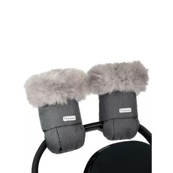 Warmmuffs® Plush Tundra Attachable Stroller Gloves 7AM