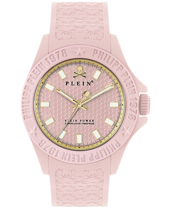 Часы Power Pink с силиконовым ремешком 43 мм Philipp Plein