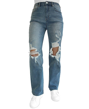 Рваные широкие джинсы в стиле 90-х для юниоров Almost Famous