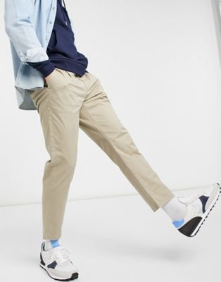 Only & Sons chinos in slim fit cropped stone Only & Sons
