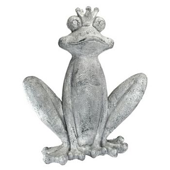 Big Olde Bullfrog King Garden Statue Design Toscano