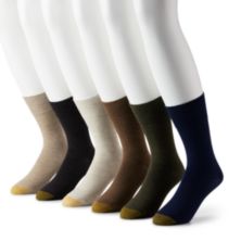 Men's GOLDTOE® 6-Pack Cambridge Crew Socks GOLDTOE