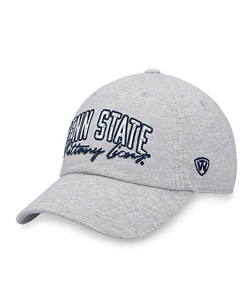 Женская серая регулируемая шляпа Penn State Nittany Lions Christy с утепленным рисунком Top of the World