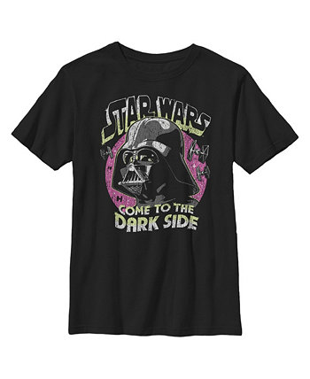 Детская футболка Star Wars: A New Hope Come To The Dark Side для мальчиков Disney Lucasfilm