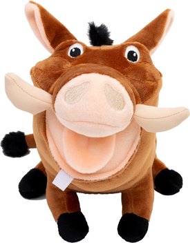 Buckle-Down Disney The Lion King Pumbaa Squeaky Plush Dog Toy Buckle-Down