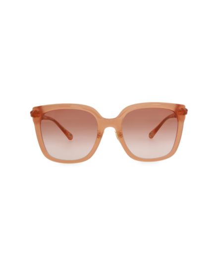 Квадратные солнцезащитные очки 56 мм Chloe