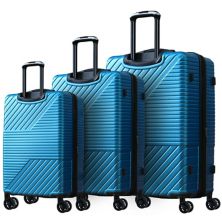 Наборы чемоданов Merax Hardshell из 3 предметов 20 дюймов 24 дюйма 28 дюймов Merax