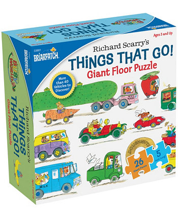 Напольный пазл Briarpatch Richard Scarry's Things That Go Giant, 26 деталей University Games