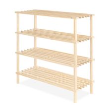 Whitmor Wood 4-tier Shelf Whitmor