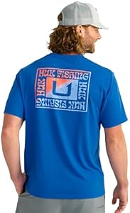 HUK Men's Short Sleeve Performance Tee, Fishing T-Shirt Huk