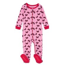 Leveret Kids Footed Cotton Pajama Butterfly 5 Year Leveret