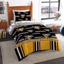 Комплект двойного постельного белья Pittsburgh Penguins NHL от The Northwest The Northwest