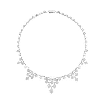 Стерлинговое серебро с покрытием Zena & amp; Ожерелье с кубическим цирконием Adriana Orsini