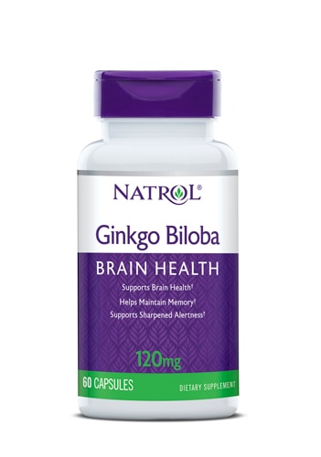 Natrol Гинкго Билоба — 120 мг — 60 капсул Natrol