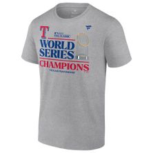 Мужская футболка с рисунком чемпионов Мировой серии Texas Rangers MLB