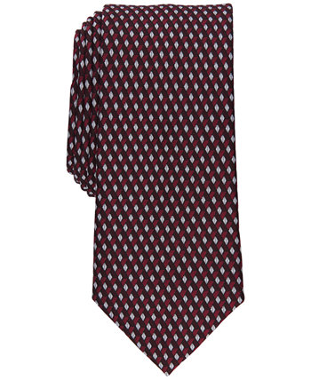 Men's Slim Geometric-Print Tie, Created for Macy's Alfani