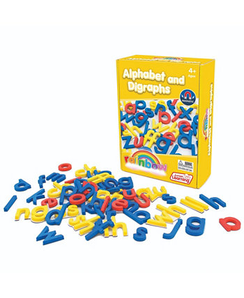 Радужный алфавит и диграфы для детей - набор для обучения магнитной деятельности Redbox