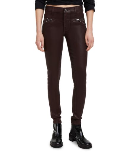 Studded Skinny Jeans 7 For All Mankind