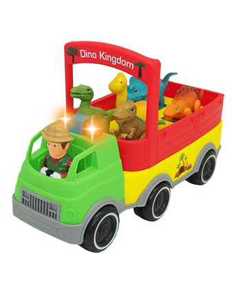 Детский игрушечный грузовик с приключениями динозавров сафари Redbox