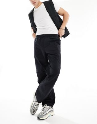 Only & Sons parachute pants in black Only & Sons
