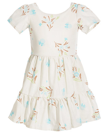 Платье с принтом Минни Маус для маленьких и маленьких девочек Disney
