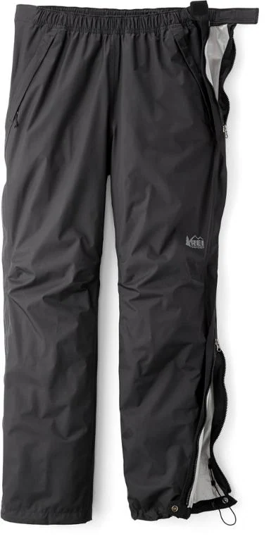 Дождевые брюки Rainier с молнией во всю длину - мужские REI Co-op