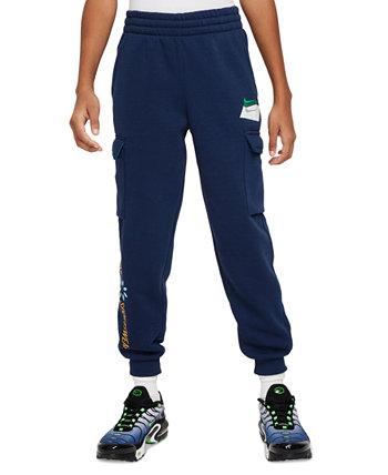 Спортивная одежда для больших детей Клубные флисовые брюки-карго Nike