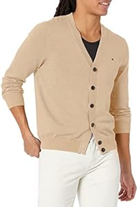 Tommy Hilfiger Men's Adaptive Cardigan Sweater with Magnetic Buttons Tommy Hilfiger