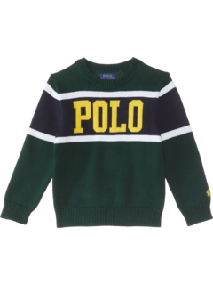 Хлопковый свитер с логотипом (для больших детей) Polo Ralph Lauren