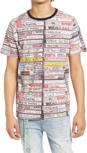 Хлопковая футболка с принтом кассет Cult Of Individuality