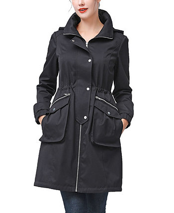 Women's Bella Water Resistant Hooded Anorak Coat Kimi and Kai