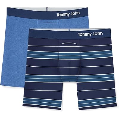 Комплект из 2 боксеров с эластичным поясом Cool Cotton 6" от Tommy John Tommy John