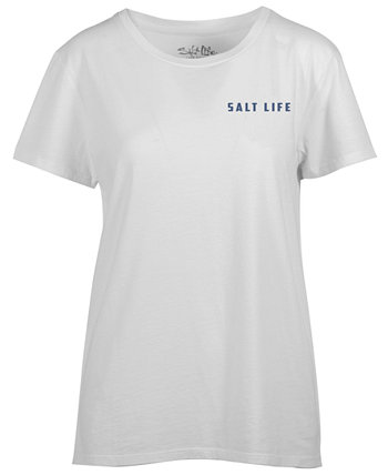 Женская хлопковая футболка Amerifinz Salt Life